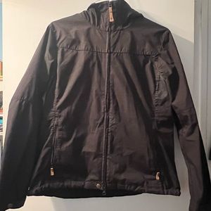 Fjallraven Stina Raincoat Size XL in Black